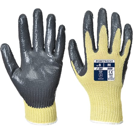 Snijklasse 3 Nitril Grip Handschoen, Portwest A600