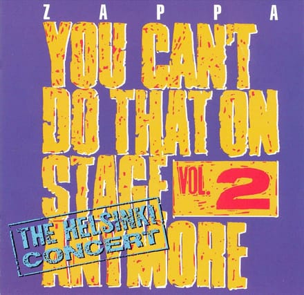 You Can't Do That On Stage...V.1