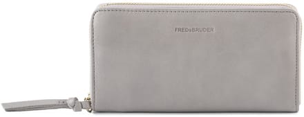 FREDsBRUDER portemonnee Just Easy Long Wallet Light Grey Lichtgrijs