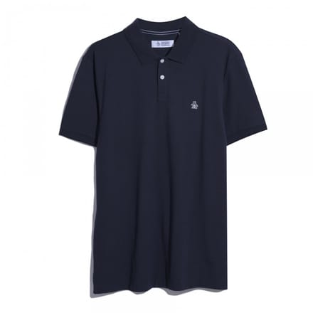 PENGUIN zwarte polo maat S