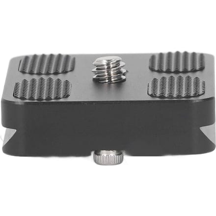 Snelkoppelingsplaat 1/4 inch schroef antislip aluminiumlegering universele camera snelkoppeling gray