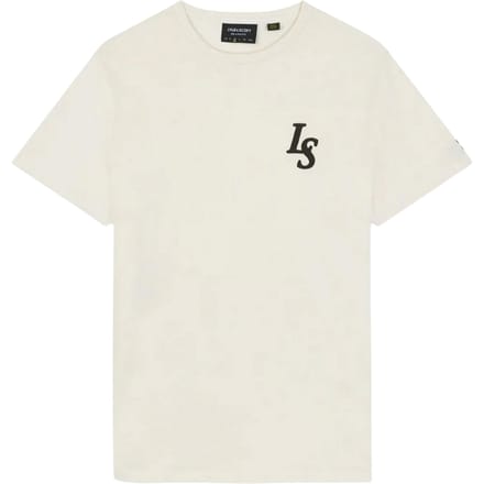 Lyle & Scott Club embleem krijt T-shirt