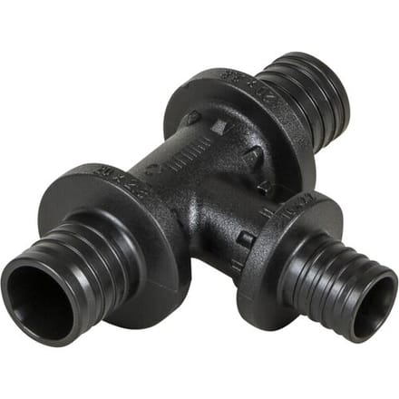 Rehau Rautitan T stuk PX verloopaftakking 20x16x20mm