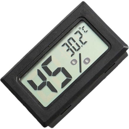 5 stuks Mini Digitale LCD Temperatuur en Vochtigheid Meter Draadloze Thermometer Hygrometer white