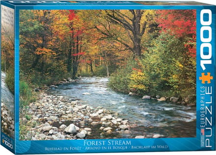 Eurographics - Bosbeek [Forest Stream] - 1000 stukjes 68×48cm (b×h) - Legpuzzel