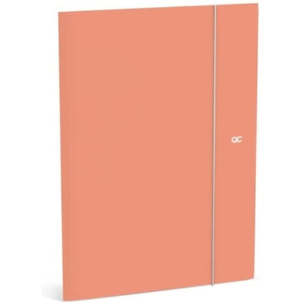 Qc colour limited edition - elastomap folio, neon oranje