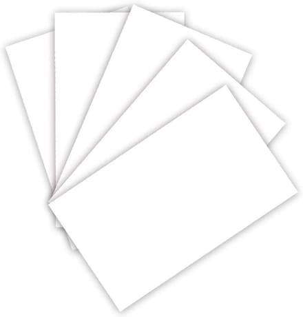 Folia knutselkarton A4 wit 220g 100 vellen papier hobby.