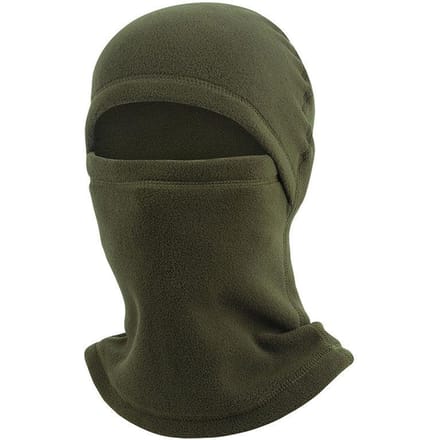 Winter Polar Fleece Warme Gezichtskap Stofdicht Winddicht Motor Gezichtssjaal Halswarmer voor legergroene kleur