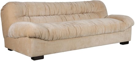 Dutchbone Douglas 3-zitsbank Velours Beige