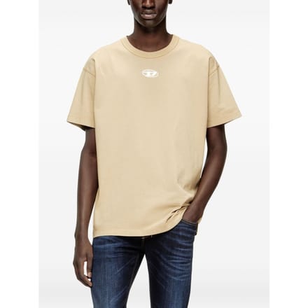 Diesel t shirt t-norm-iod man beige