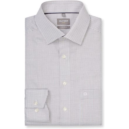 OLYMP Luxor Overhemd, Comfort Fit, New Kent, Nougat