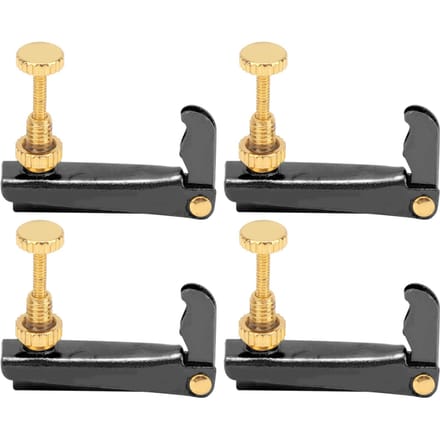 4 Pièces Chevalets Fins de Violon 34?44 Outil de Corde de Violoncelle Remplacement Accessoires d'InstrumentOr beige