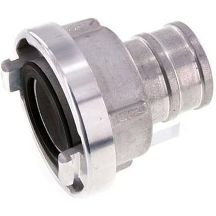 52-C (66 mm) Gesmeed Aluminium Storz-koppeling 52 mm Slangpilaar Draaibaar
