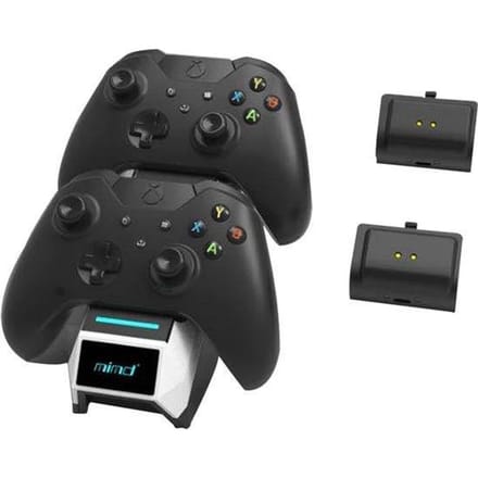 Xbox series X of voor X-one controller oplaadstation ofwel oplader incl. controller accu - XBox dual