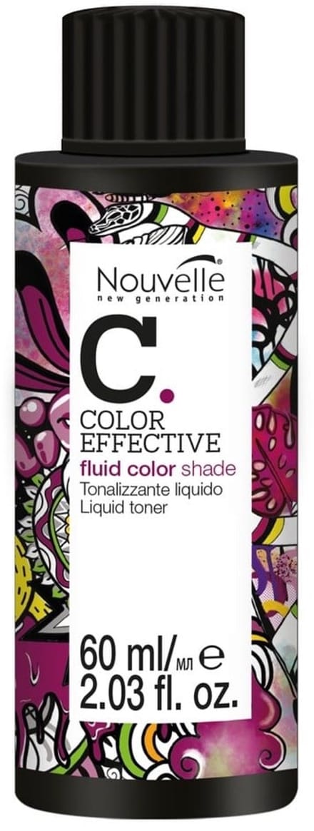 Nouvelle Color Effective Fluid Color Shade 5.34 Light Copper Golden Brown 60ml