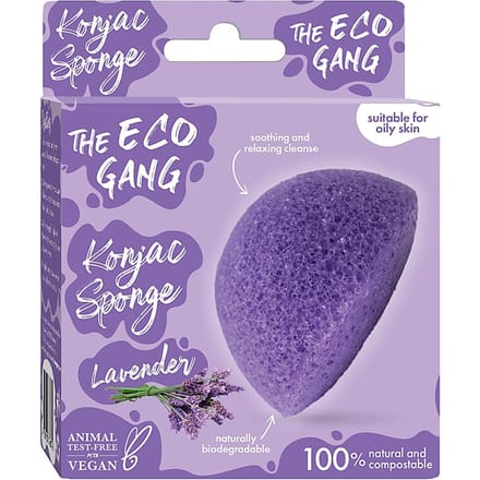 The Eco Gang Konjac Spons - Lavendel