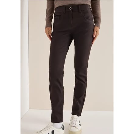 Broek in lederlook
