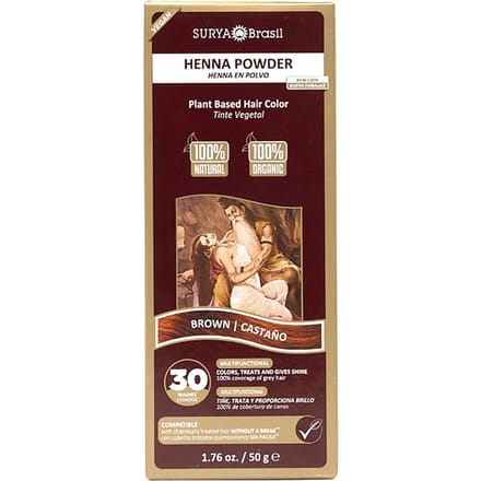 Surya Brasil Henna Powder Brown