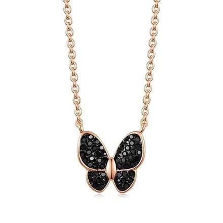 14K Goud Vlinder Ketting