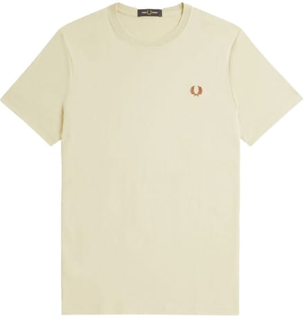 Fred Perry - Crew Neck T-Shirt - Oatmeal