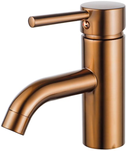 FugaFlow Eccelente Acces Wastafelkraan - 14.8cm - opbouw - Geborsteld koper PVD (Koper)