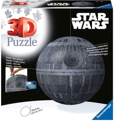 72-delige verlichte 3d bal decoupeerzaag Death Star Ravensburger Star Wars