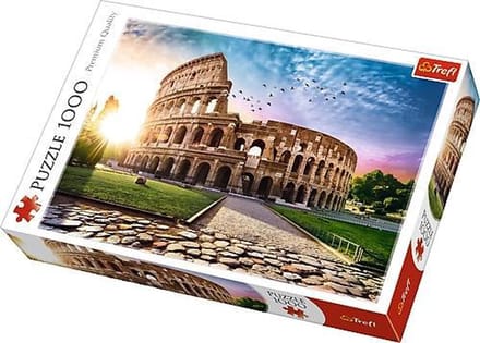 Trefl Puzzle - Sun-drenched Colosseum (1000 pieces) 2D Puzzels