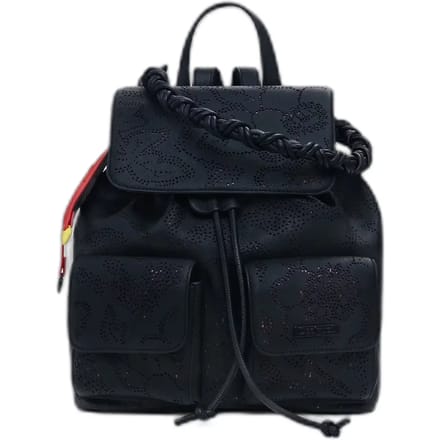 Desigual vrijetijdsrugzak Paladio Prisa Mini Backpack Black zwart