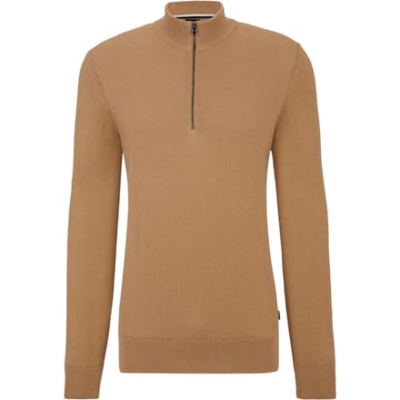 Boss Gebreide Pullover Ebrando-P Heren (Beige)