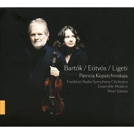 CD BARTOK, LIGETI; EOTVOS - Bartok Eotvos Ligeti V5285 Naïve 2012 Niet Japan Klassiek Gebruikt black