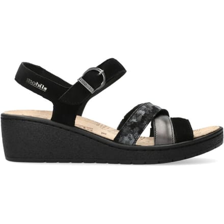 Mephisto Pietra - dames sandaal - zwart - maat 35 (EU) 2.5 (UK)