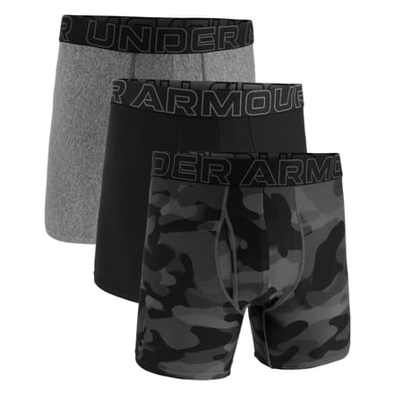 Under Armour Boxershorts UA PERFORMANCE TECH - PRINT 6 IN 3PK Set van 3