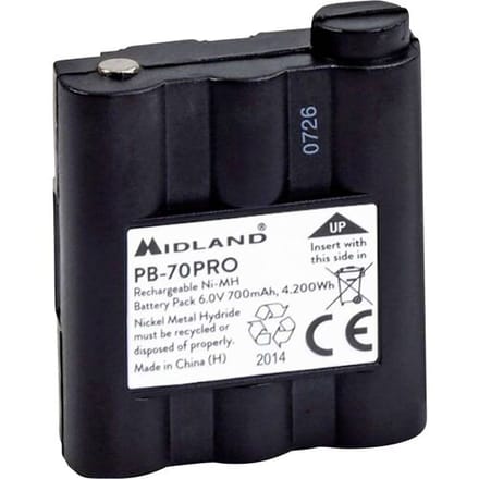 Midland Reserve-accu 700 mAh
