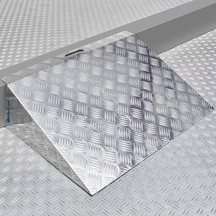 Verhoogde Drempelhulp/Oprit Aluminium Lichtgewicht 20-25 cm Hoogte