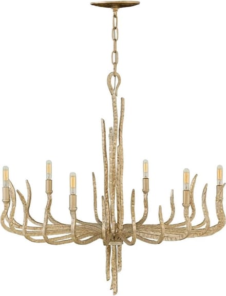 Hinkley LED Kroonluchter | 6X E14 Max 60W | Dimbaar | Champagne Gold