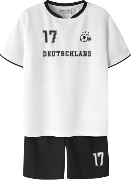 NAME IT - NKNHITEAM SHORT SET - Unisex - T-shirts