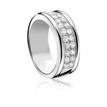 ZINZI ZILVER RING ZIR692-52