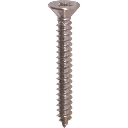 Toolstation Zelftappende schroeven platkop RVS 4,2x32mm PZ (100 Stuks)