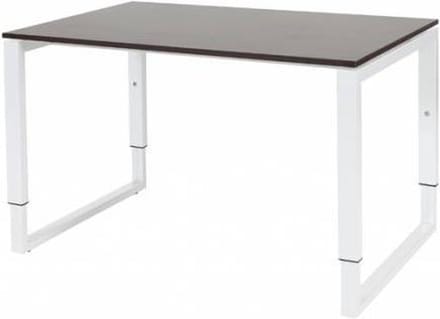 Verstelbaar Bureau - Domino Plus 120x80 logan - wit frame