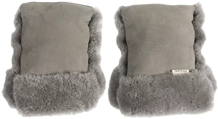 Binibamba Buggy Mittens/handschoenen Elephant - Donkergrijs
