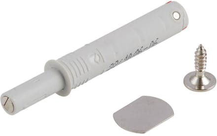 K-PUSH druksnapper Strong met magneet 20 mm grijs