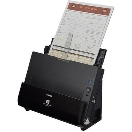 Documentscanner Canon DR-C225 II, kabelaansluiting, ZW/kleur, USB, Duplex, 600 dpi, 25 pagina's/min., tot A4