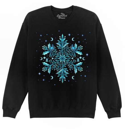 Sneeuwvlok Floral Snowflake The Coloured House Sweater S