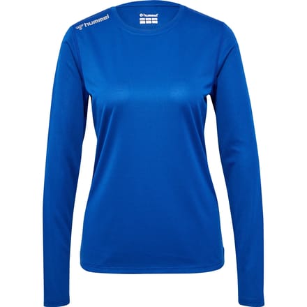 Hummel Damen T-Shirt Hmlrun Jersey L/S Woman True Blue-S