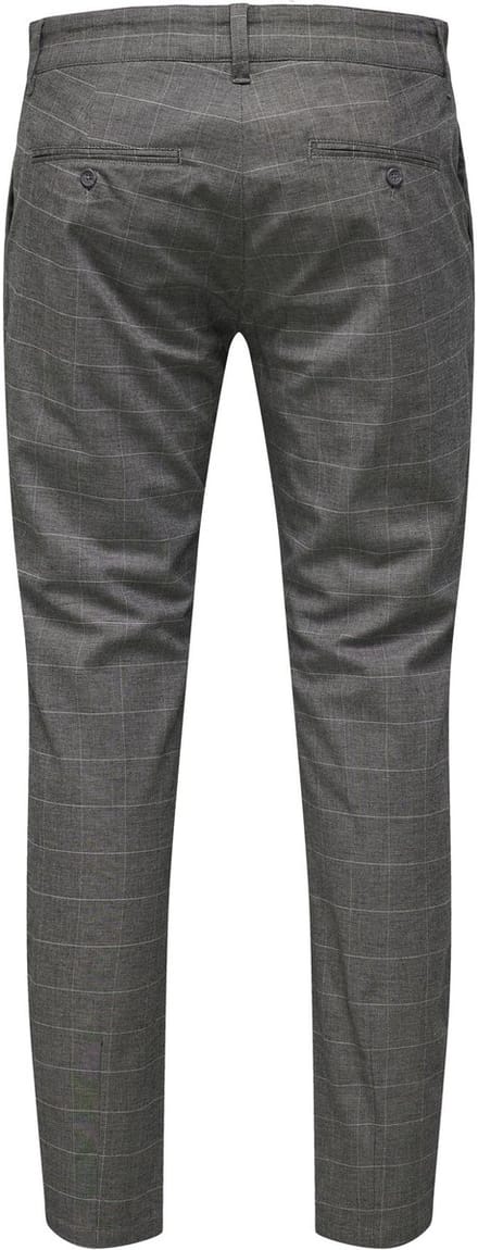 ONSMARK TAP PANT CHECK GD 9638 - Grey Pinstripe