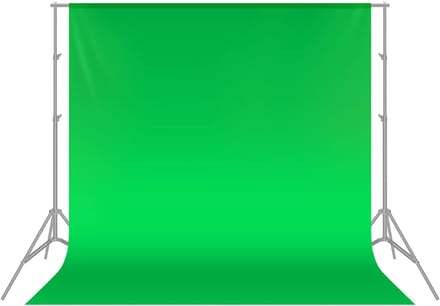VLSelect® Green screen - Achtergronddoek - Fotostudio - 1,8M x 2,8M
