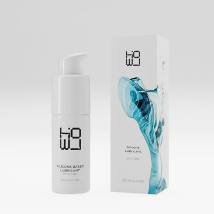 HOWL - CBD Glijmiddel op Siliconenbasis
