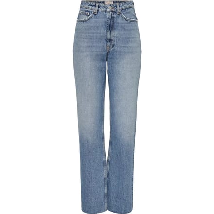 Straight leg jeans van puur katoen, model 'RILEY'
