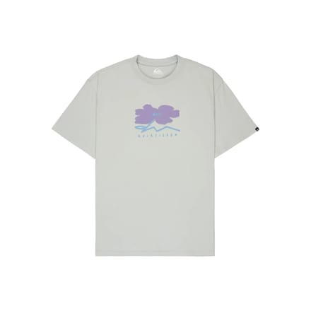Quiksilver Structured Flower T-shirt Met Korte Mouwen Blauw S Man