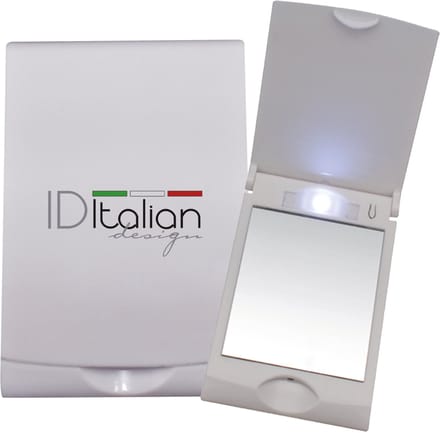 ITALIAN DESIGN ACCESSORIES SPIEGEL MET LED VERLICHTING 12 X 6 X 1 CM